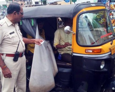 नाशिक: शहरात नियम धाब्यावर बसवून प्रवासी वाहतूक करणाऱ्या रिक्षाचालकांवर कडक कारवाई
