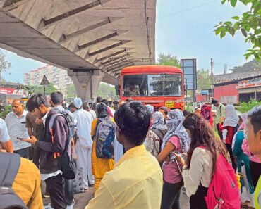 नाशिक: हॉटेल मिरचीजवळ एसटी बसचे ब्रेक फेल; तत्पर चालकामुळे वाचले प्रवासी