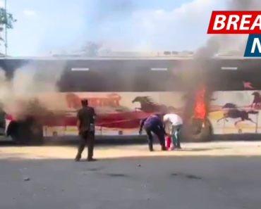 Video: नाशिकच्या महामार्ग बस स्थानकावर उभ्या असलेल्या शिवशाही बसला आग…