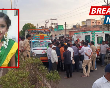 नाशिक: अपघातात ८ वर्षांची मुलगी गेली, बापाने रस्त्यावरच हंबरडा फोडला…