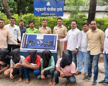 Nashik Crime: चाळीसगावची हैदर टोळी नाशकात जेरबंद