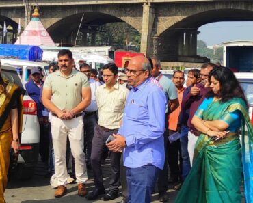 नाशिक: मनपा आयुक्त मनीषा खत्री यांचा पुन्हा गोदावरी नदी परिसर पाहणी दौरा !