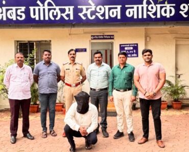 नाशिक: खंडणीच्या गुन्ह्यात ९ महिन्यांपासून फरार असलेल्या संशयितास अटक !