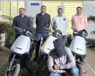 नाशिक: इलेक्ट्रिक वाहनाच्या शोरूममधून चोरलेल्या तीन मोपेड विक्री करणारा अटकेत