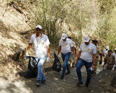 नाशिक: जागतिक जल दिनानिमित्त ब्रह्मगिरीवर ‘स्वच्छ ब्रह्मगिरी अभियान’; ९८० किलो प्लास्टिक कचरा संकलित
