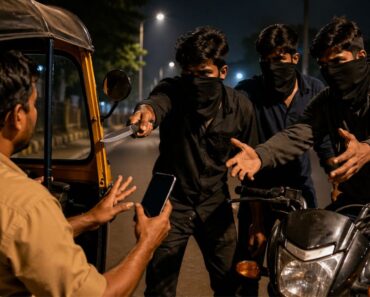 नाशिक: चाकूचा धाक दाखवून रिक्षाचालकाला लुटले