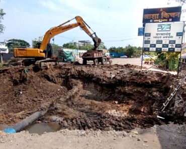 नाशिक: कर्मयोगीनगर येथील रणभूमी ते भामरे मिसळ रस्ता कामाला चार वर्षानंतर सुरुवात