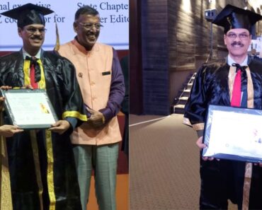 नाशिक: ज्येष्ठ बालरोगतज्ज्ञ डॉ राजेंद्र कुलकर्णी यांना मानद फेलोशिप प्रदान