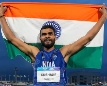 राष्ट्रकुल क्रीडा स्पर्धेत रौप्यपदक विजेत्या नाशिक जिल्ह्यातील सर्वेश कुशारे यांचे जिल्हाधिकाऱ्यांकडून अभिनंदन