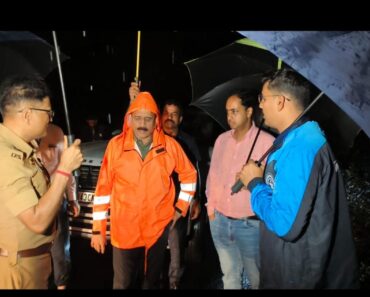 आपत्ती व्यवस्थापन मंत्री गिरीश महाजन यांची इगतपुरी, त्र्यंबकेश्वर येथे भेट- यंत्रणेला सतर्क राहण्याच्या सूचना
