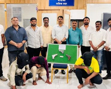 नाशिक: तीन गावठी कट्ट्यांसह तिघे ताब्यात; ३ जिवंत काडतुसेही जप्त
